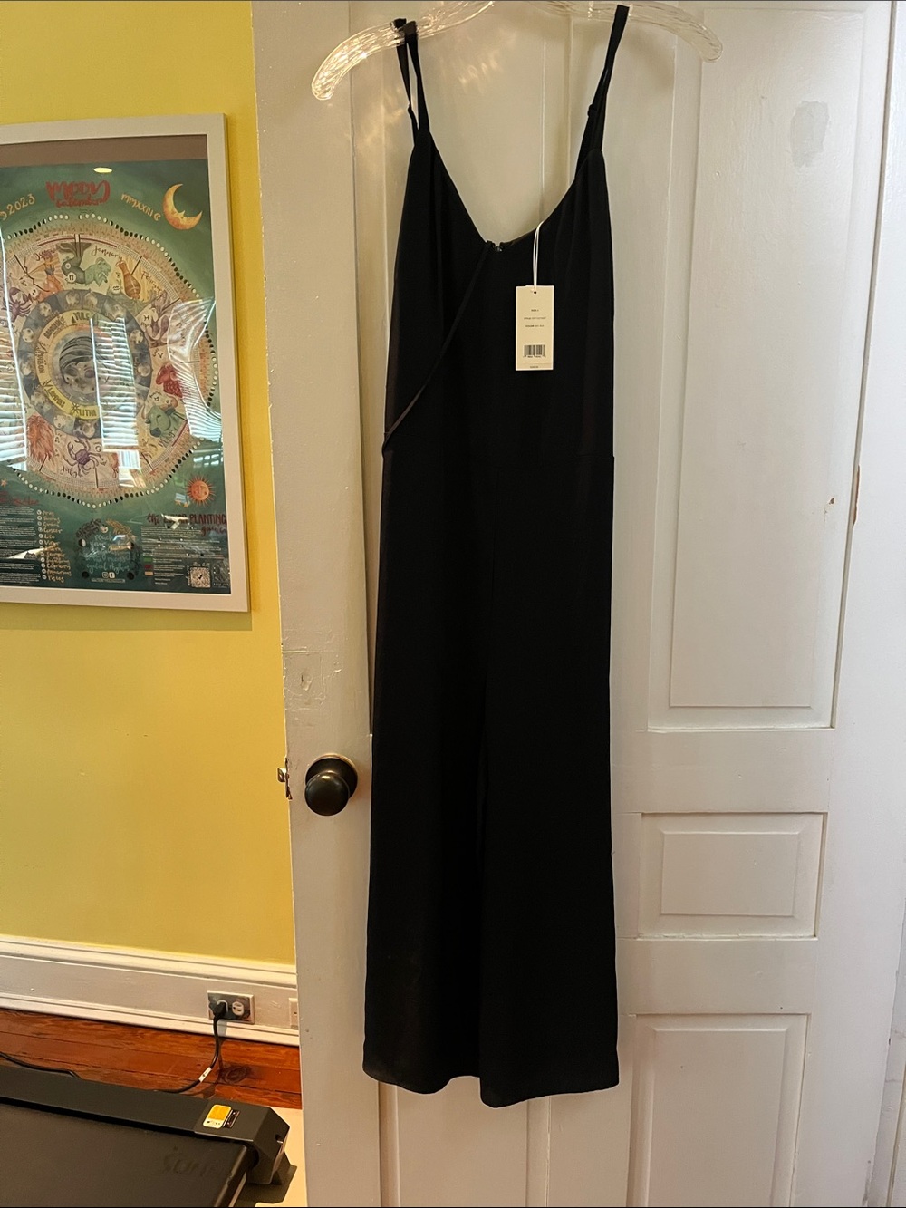 Vince Black Wide-Leg Jumpsuit